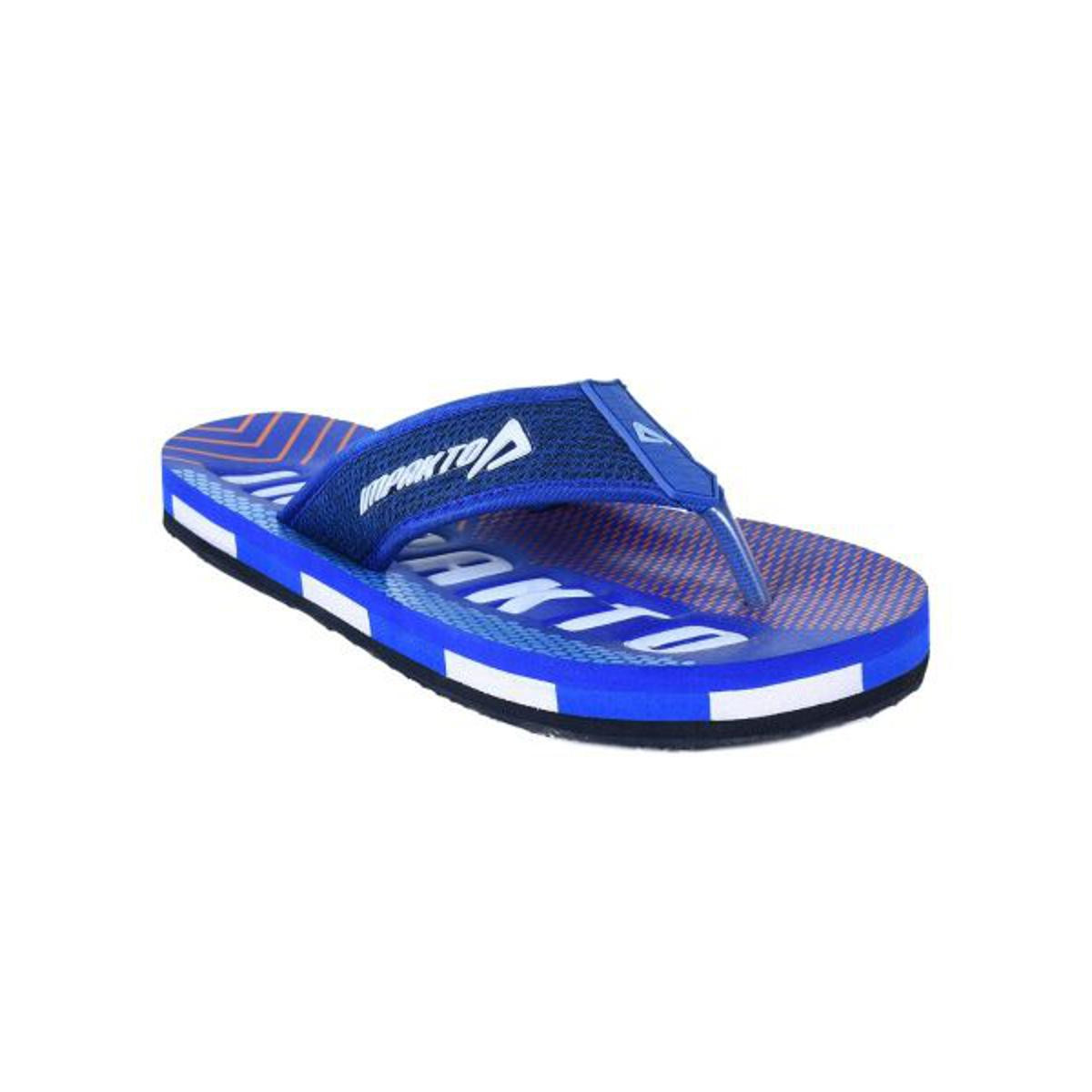 Ajanta Impakto Men's Flip Flops - Blue