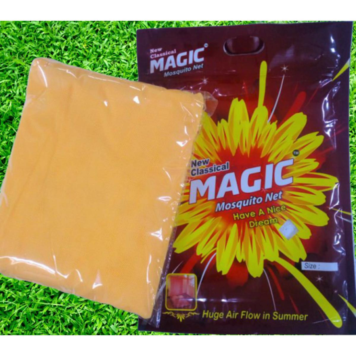 MAGIC MOSQUITO NET-Yellow 6x7 / 5x7