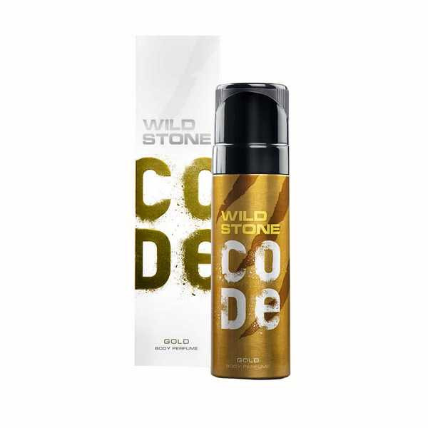 Wild Stone CODE_Gold Body Perfume 120 ml - perfume for men