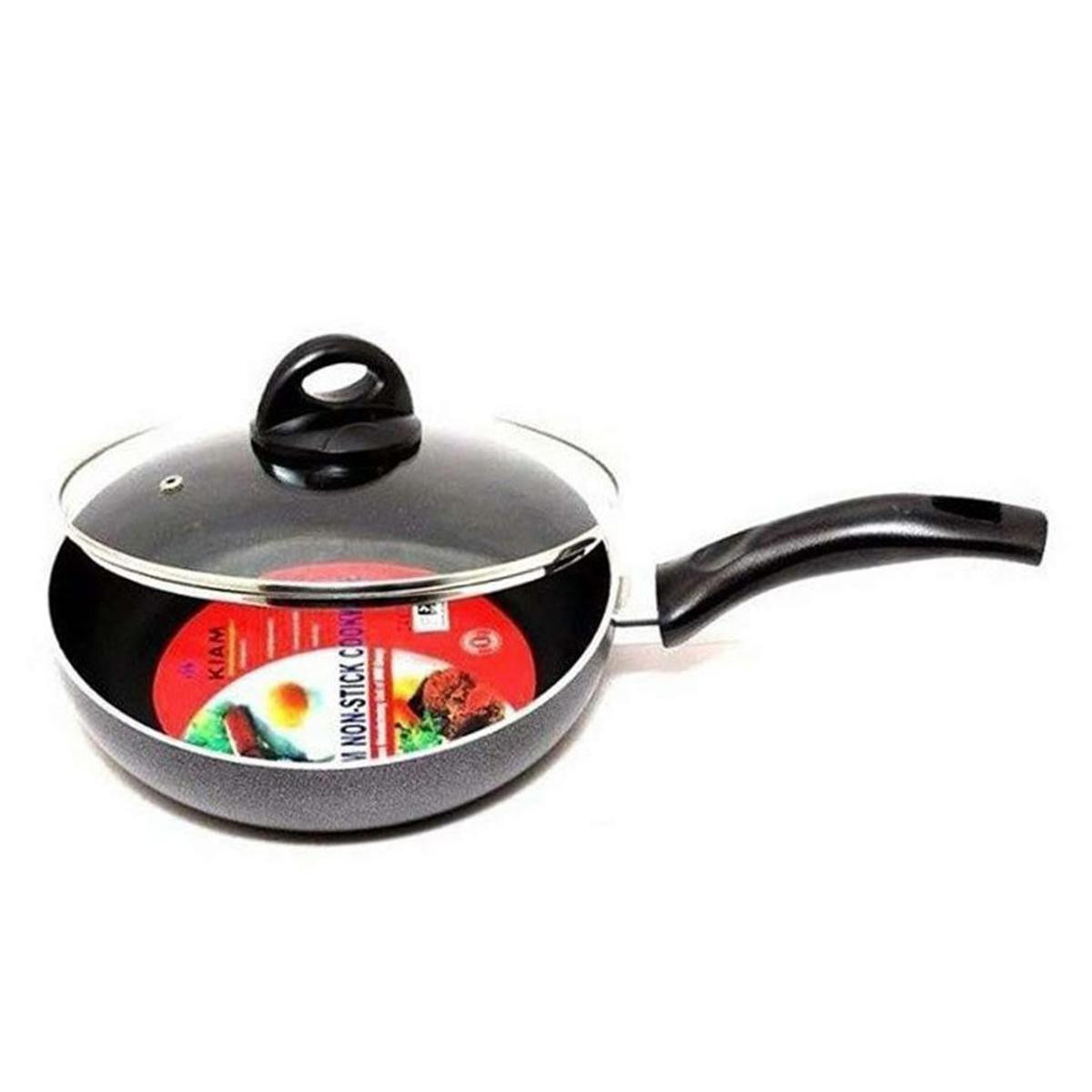 Kiam Non-Stick Frypan with Glass Lid