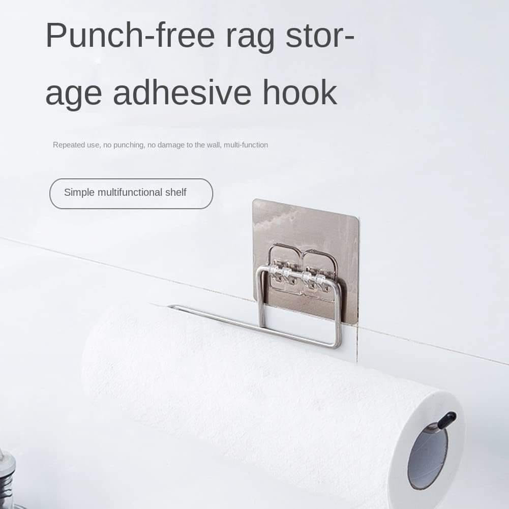 Stainless Steel Towel Holder Kitchen Toilet Paper Holder