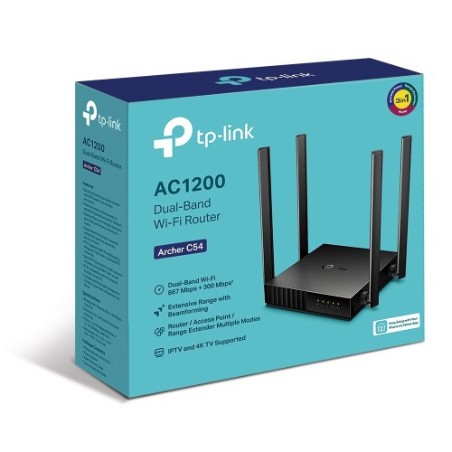 TP-Link  Archer C54 AC1200 Dual-Band Wi-Fi Router (Warranty 1-Year )