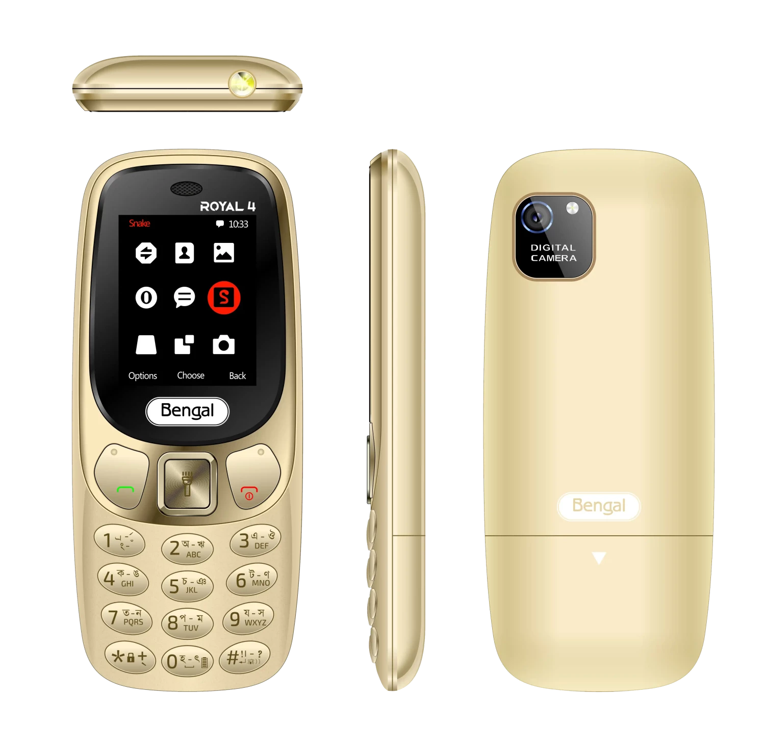 BENGAL ROYAL 4 SLIM FEATURE PHONE