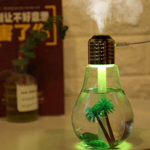 Ultrasonic LED Night Bulb Air Humidifier