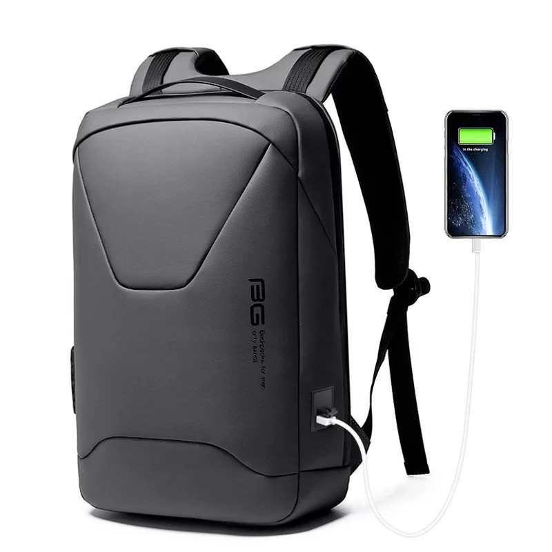 BANGE 22188 Anti-Theft Business Backpack (Black)