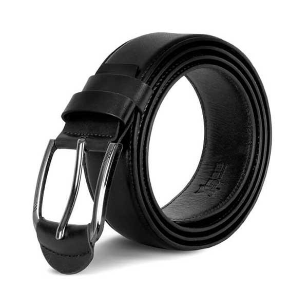 Black Stiff Belt For Men SB-B47