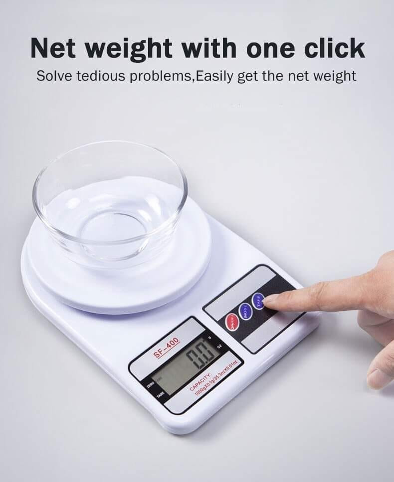 Digital LCD Kitchen Scale - Weight Machine (1kg-10kg)