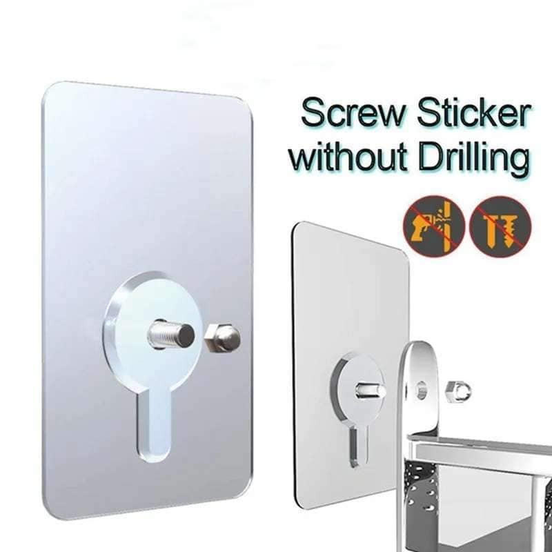 Screw Stickers Wall Hook (10 pcs)