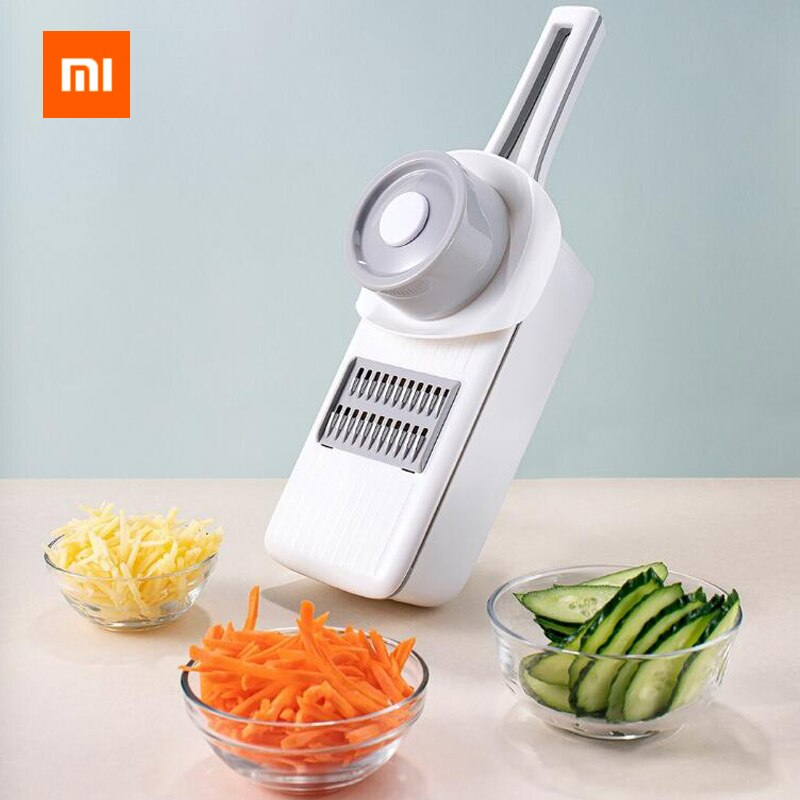 Xiaomi Huohou Multifunctional Vegetable Cutter Fruit Slicer Grater Shredders Drain Basket Slicers Gadgets Kitchen Accessories