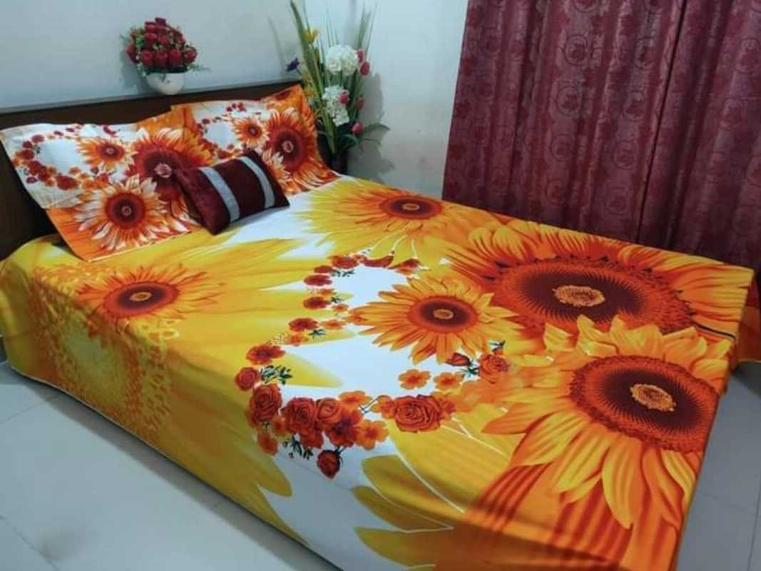 Sunflower Bed Sheet King Size