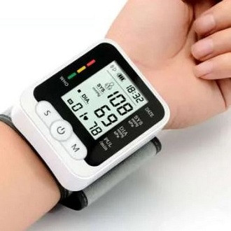 Automatic Digital Wrist Blood Pressure Monitor with Heart Rate Monitor/Wrist Digital Blood Pressure Monitor/Wrist type Digital sphygmomanometer