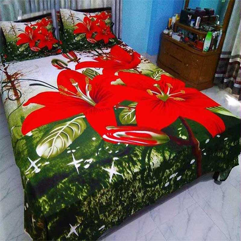 King Size Hometex Bed Sheet Set