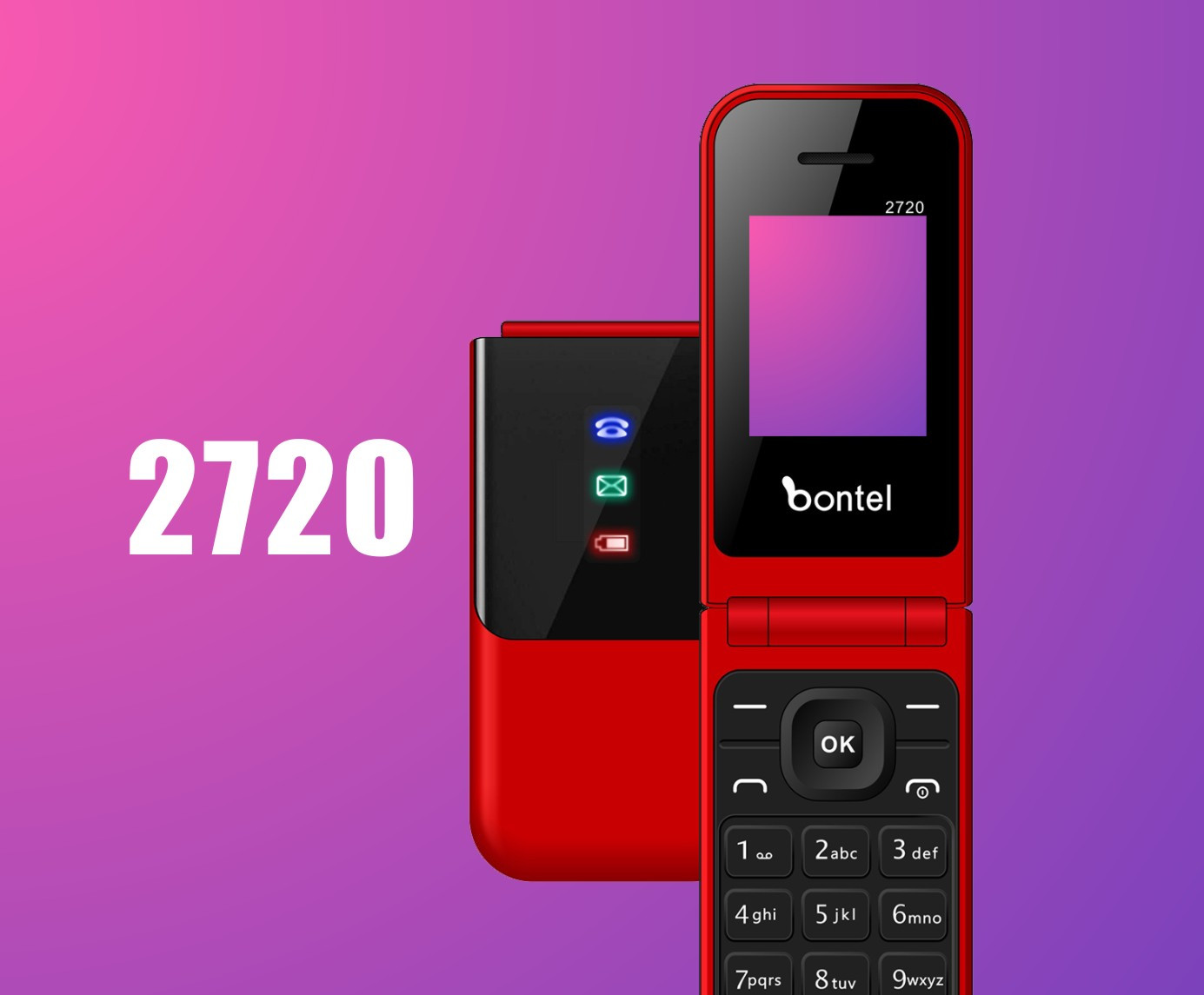 BONTEL 2720 FOLDING PHONE