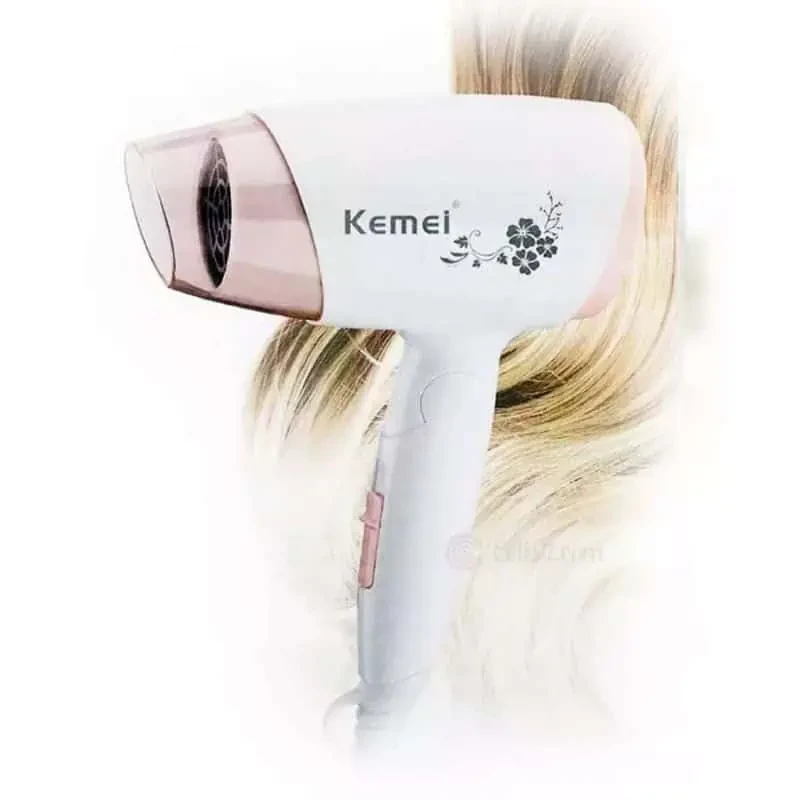 Kemei KM-3365 Hot And Normal Air Foldable Hair Dryer