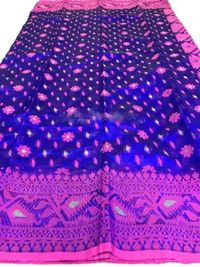 Half Silk Jamdani Saree