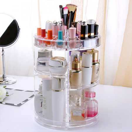 ‎360° Rotation Cosmetics & Makeup Organizer