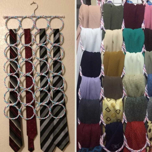 28 Hole Hijab Hanger