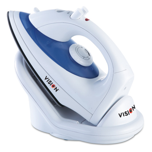 Vision Electric- Iron-Model VIS-SMT-EI-001 (Blue/Red) Steam