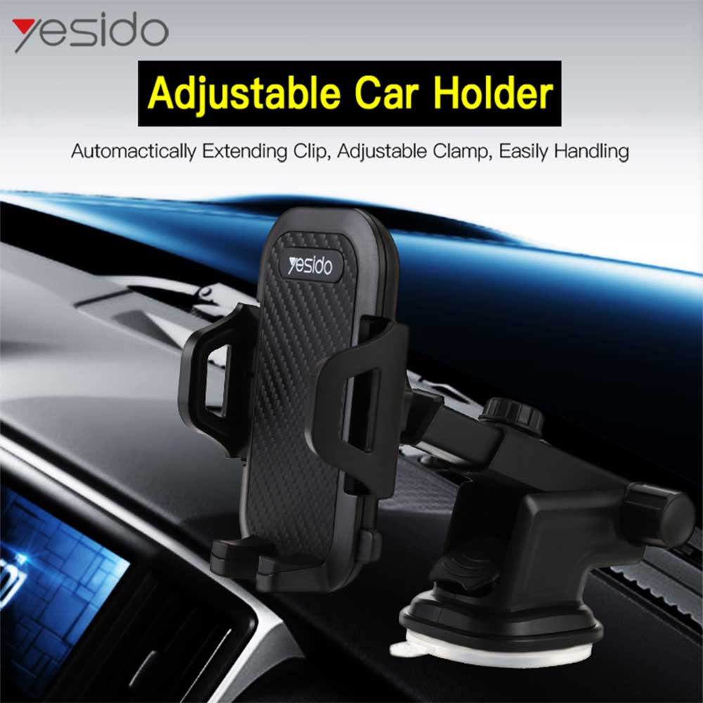 Yesido Universal Car Phone Holder Stand Dashboard Windshield Sucker Mobile Phone Holder Mobile Support