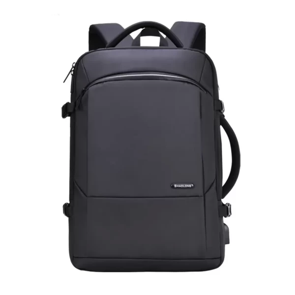 Shaolong- 2020-2# | 19 Inch Premium Quality Laptop Business And Travel Backpack (Black)