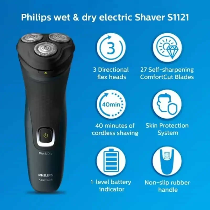 Philips S1121/45 Electric Shaver For Men