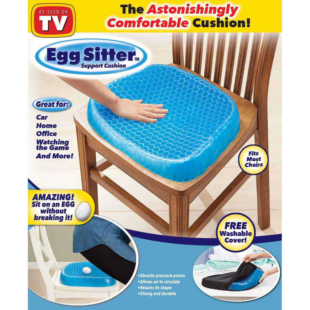 Egg Sitter Seat Support Cushion For Car & Chair