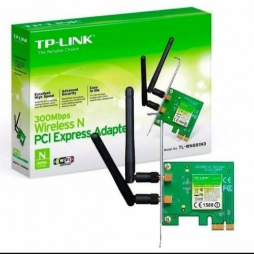 TP-Link  TL-WN881ND 300Mbps Wi-Fi PCI Express Adapter ( Warranty 1-Year )