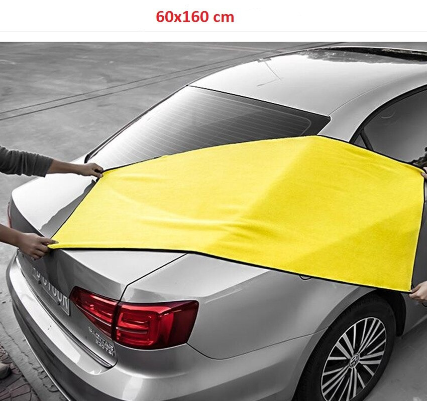 2 in 1 Big microfiber car cloths