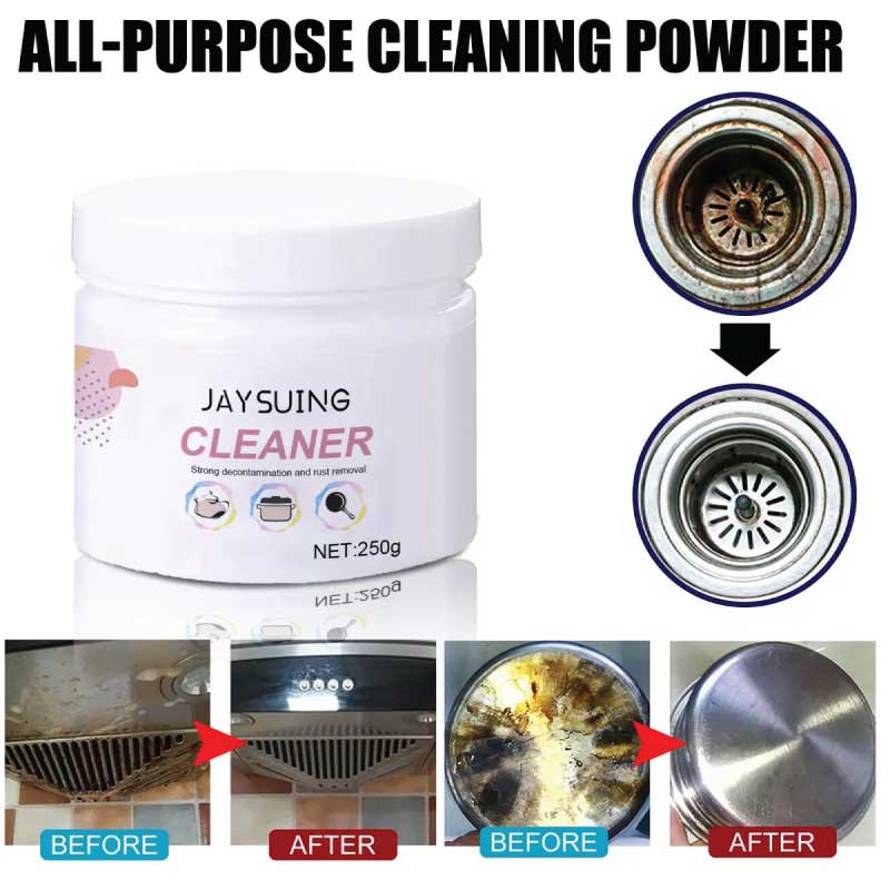 Multifunctional Cleaning Strong Rust Remover Stainless Steel Kitchenware Polishing Paste Household Kitchen Cleaner Washing Machine Bottom Scale Cream Detergent