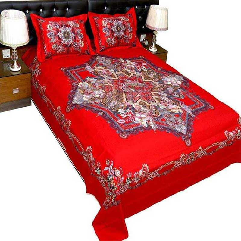 Star Design King Size Bed Sheet