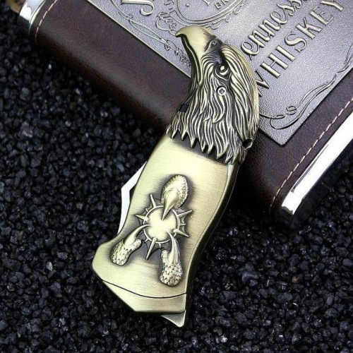 Eagle Shaped Pocket Gas Lighter