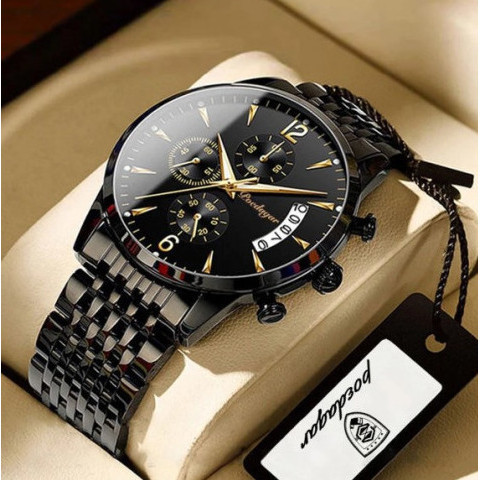 Poedagar Men Luxury Fashion Waterproof Watch