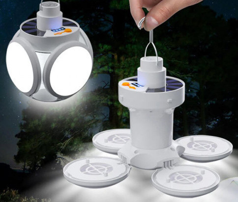 Bombilla 42-LED Solar Light