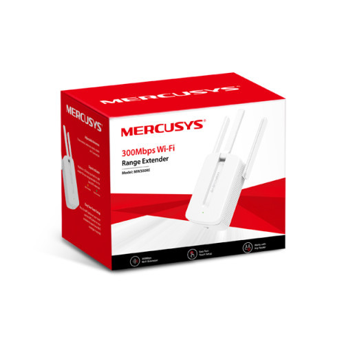 MERCUSYS MW300RE N300 Wi-Fi Range Extender ( Warranty 1 Year )