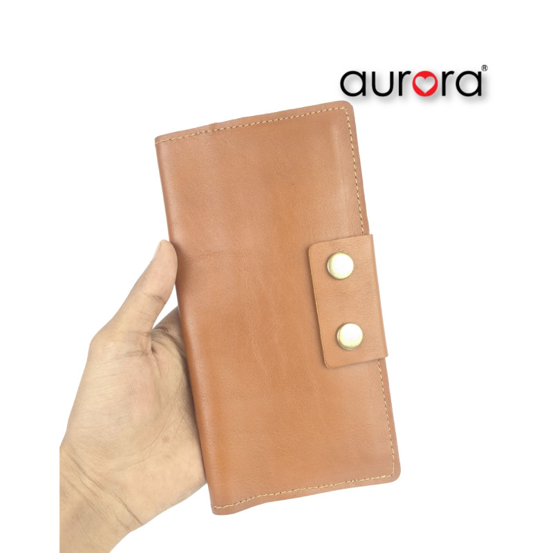 Aurora Leather Long Wallet-4104