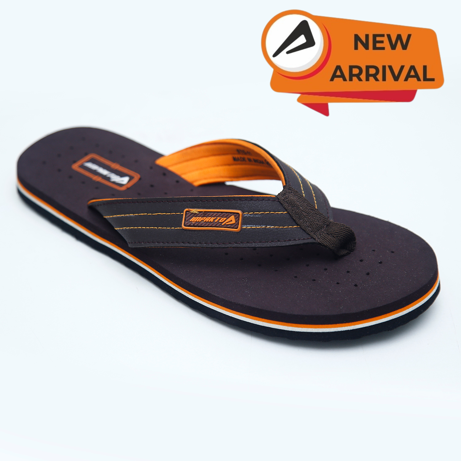 "Ajanta Impakto Men's Slipper - Yellow "