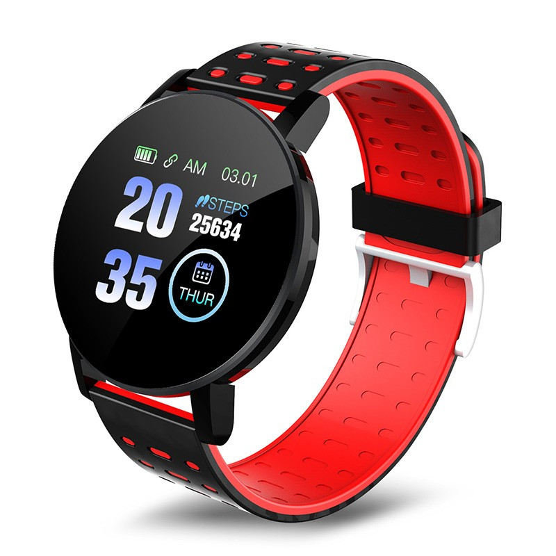 "Round Shap 119 Plus Smartwatch-Men/Women "