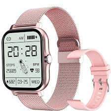 "Silicon Belt GT20 Smartwatch Pink Color "