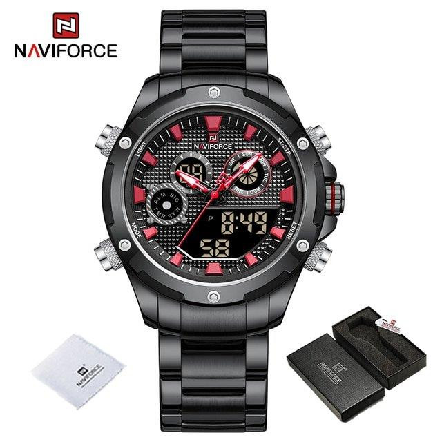 Naviforce 9217 CH – Black Red