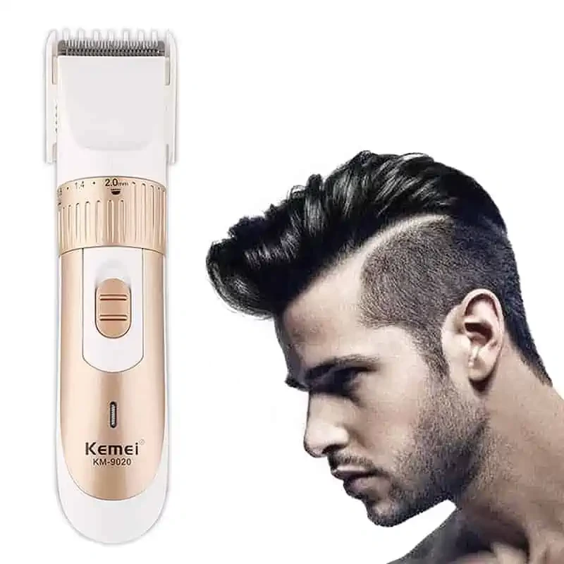 Kemei KM-9020 Beard Trimmer For Men– Gold