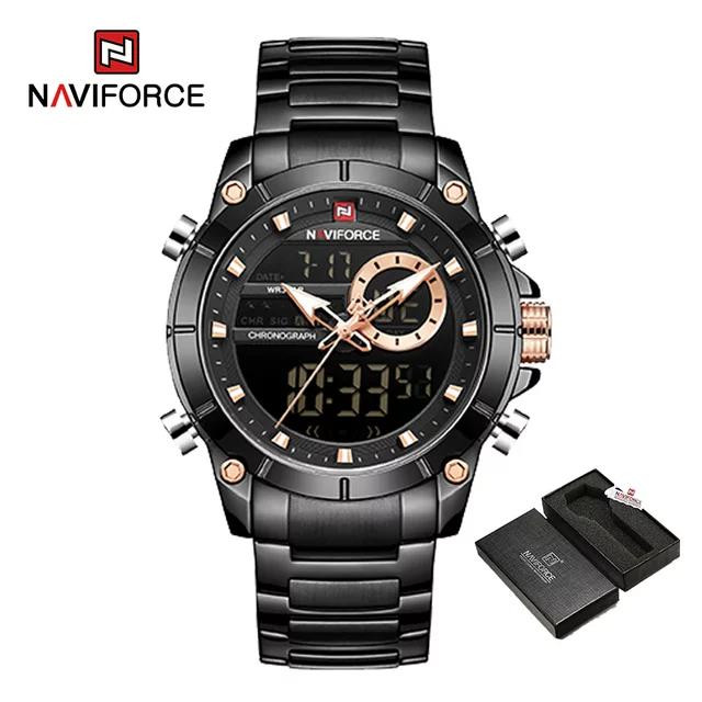 Naviforce 9163 CH – Black