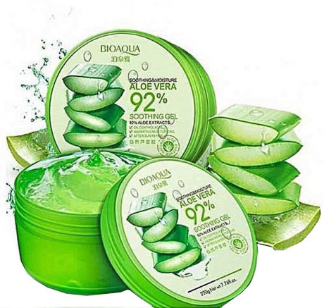 Bioaqua 92% Soothing and Moisture Aloe Vera Gel-220gm