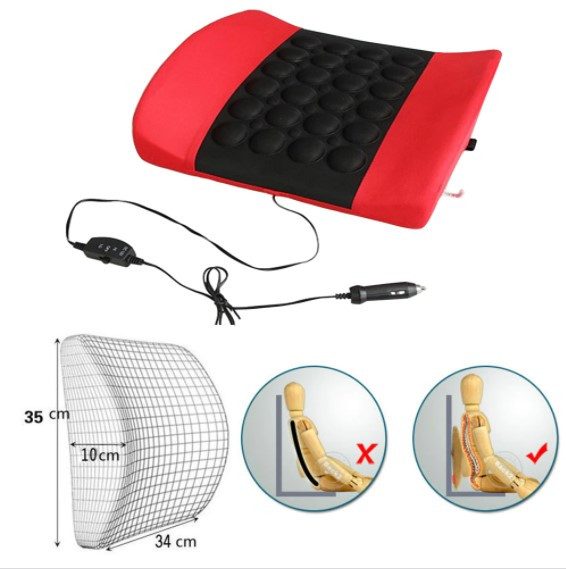 Vibration Car Massager Waist Pillow