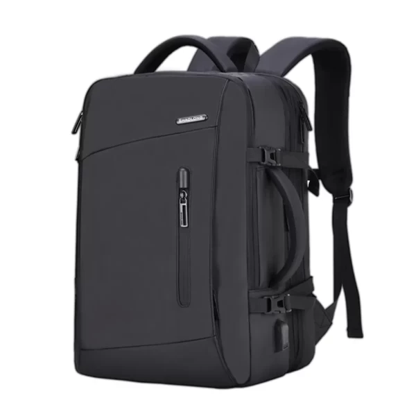 Shaolong- 2020-1# | 19 Inch Premium Quality Laptop Business And Travel Backpack With USB Port (Black)