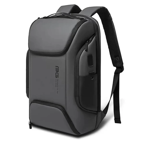 BANGE || BG-7267 USB Charging 15.6inch Laptop Backpack in Color Grey