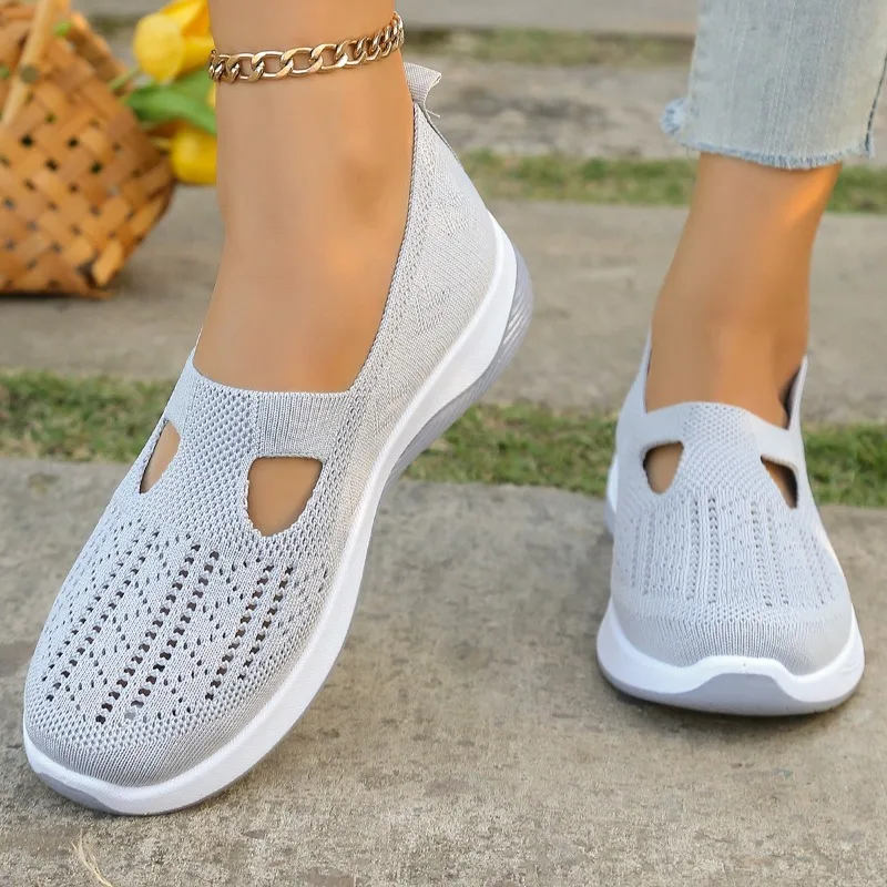 Women's Summer shoes New Breathable Comfortable Single Shoes Soft Sole women's casual shoes free shippiing shoes