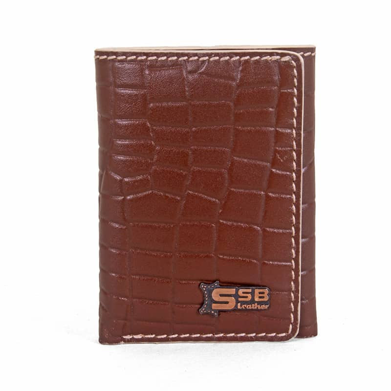 SSB Leather Men’s Trifold Wallet SB-W177