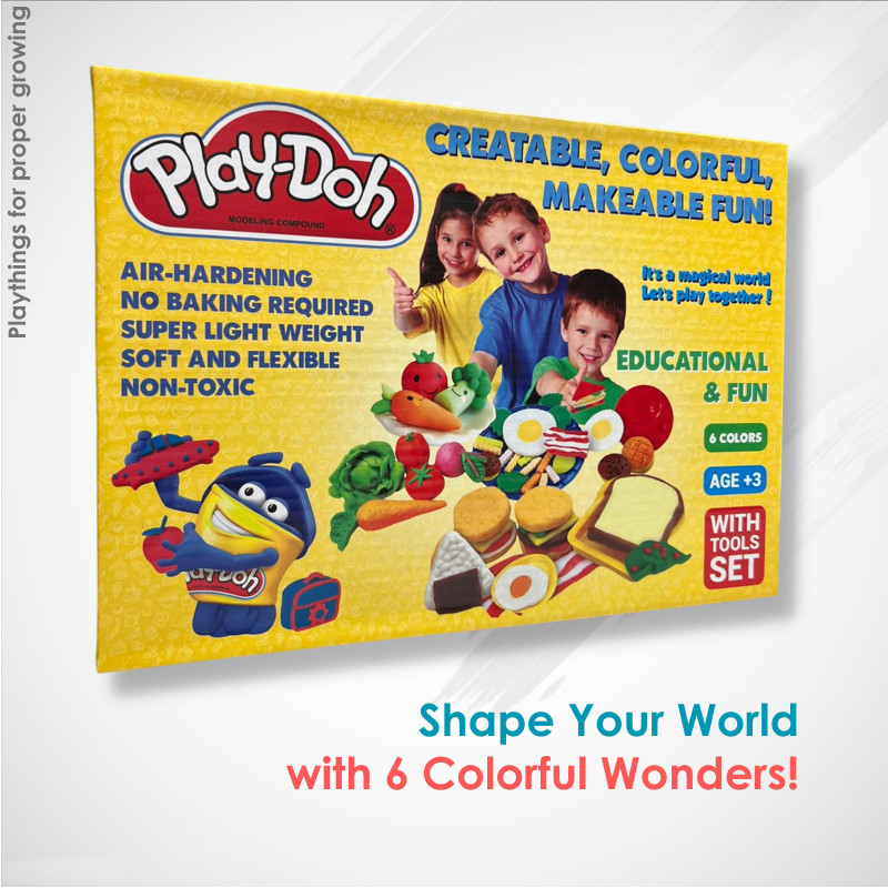 6 Color Play-Doh