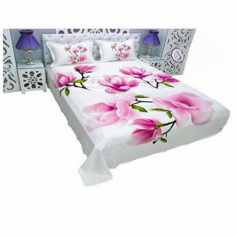 White Color King Size Bed Sheet