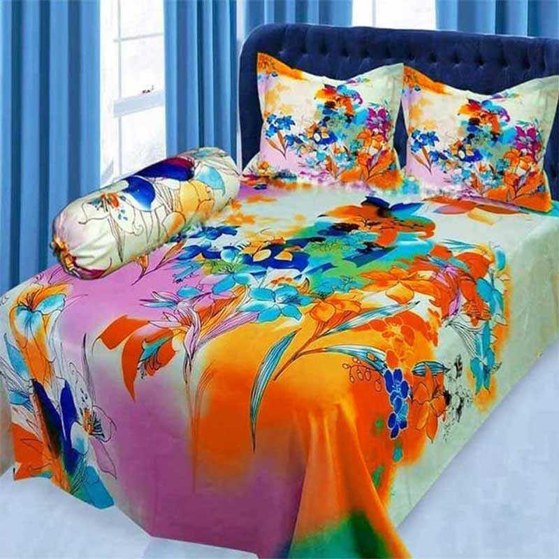 King Size Hometex Home Bed Sheet Set